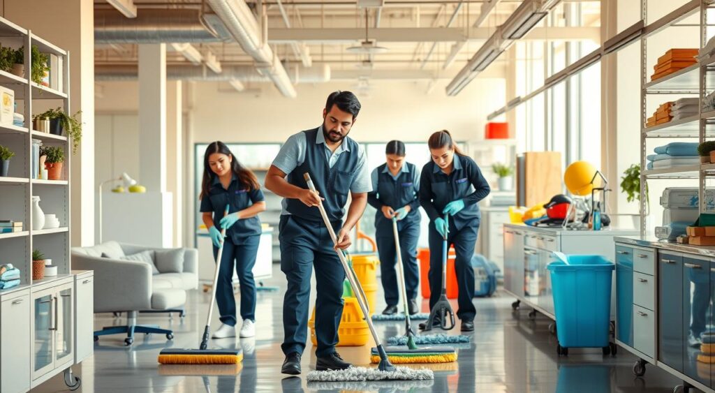 Trabajos de limpieza y mantenimiento en canadá