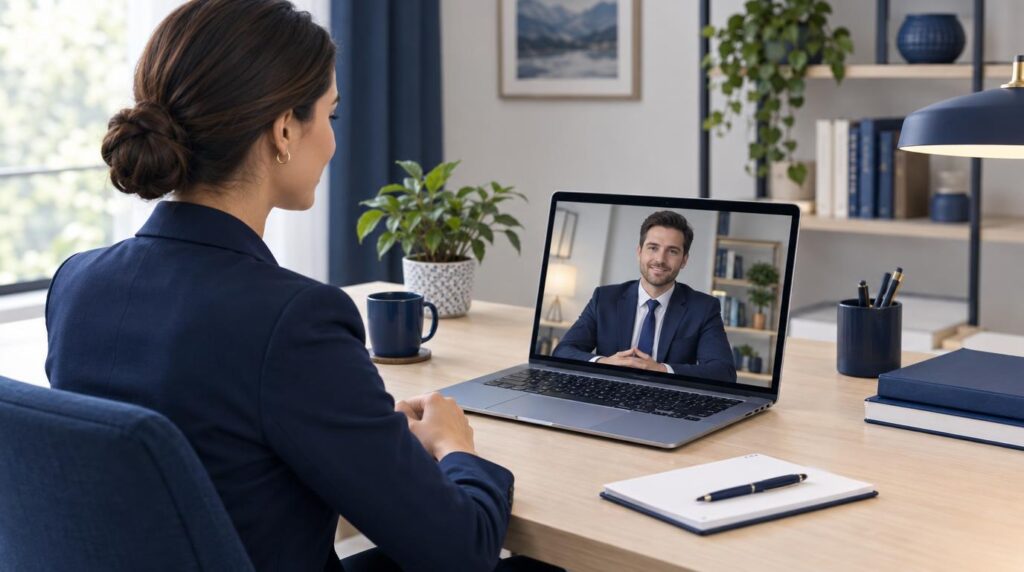 Consejos para entrevistas virtuales exitosas