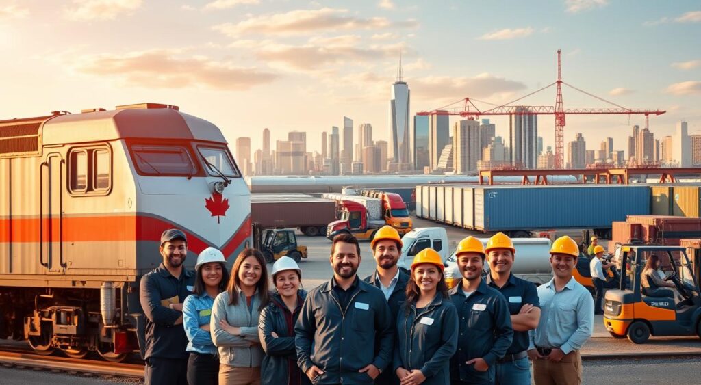 Trabajo de Transporte y Logística en Canadá